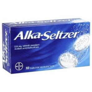 Alka-Seltzer, tabletki musujace, 10 szt. - zdjęcie produktu