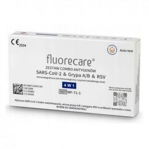 Test Fluorecare, test combo antygenowy 4w1, Covid-19, grypa A/B, RSV, 1 szt. - zdjęcie produktu