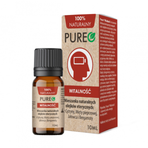Pureo Witalność, mieszanka naturalnych olejków eterycznych, 10 ml - zdjęcie produktu