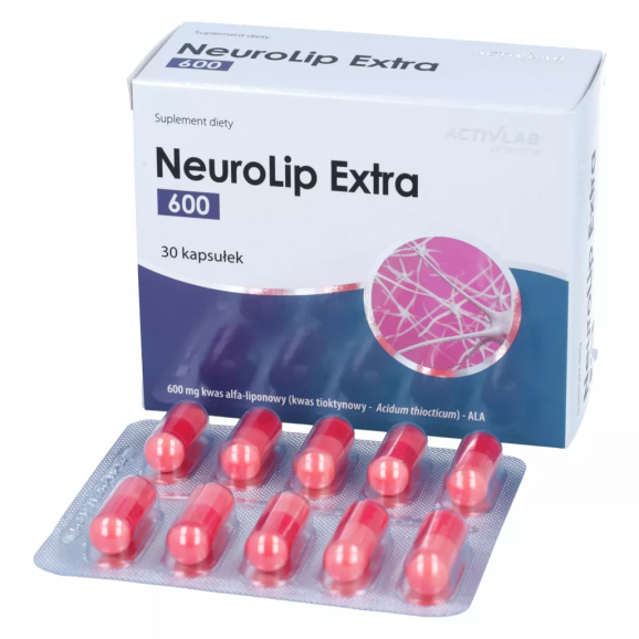 NeuroLip Extra 600 mg, kapsułki, 30 szt. - zdjęcie produktu
