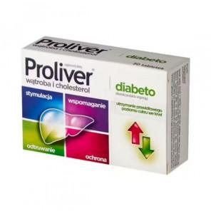 Proliver Diabeto, tabletki, 30 szt. - zdjęcie produktu