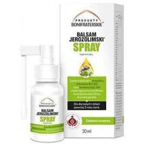 Balsam Jerozolimski, Produkty Bonifraterskie, spray, 30 ml - zdjęcie produktu