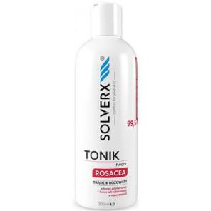 Solverx Rosacea, tonik do twarzy, skóra z trądzikiem różowatym, 200 ml - zdjęcie produktu
