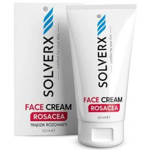 Solverx Rosacea, krem do twarzy, skóra z trądzikiem różowatym, 50 ml - zdjęcie produktu