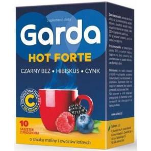 Garda Hot Forte, smak malina, owoce leśne, saszetki, 10 szt. - zdjęcie produktu