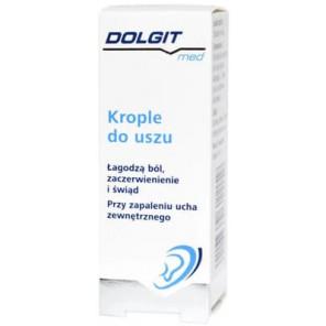 Dolgit Med, krople do uszu, 20 ml - zdjęcie produktu