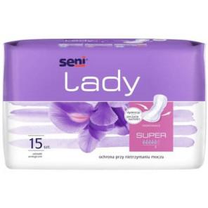 Seni Lady Super, wkładki urologiczne dla kobiet, 15 szt. - zdjęcie produktu