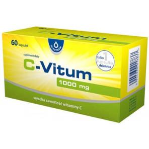 C-Vitum Witamina C 1000 mg, kapsułki, 60 szt. - zdjęcie produktu