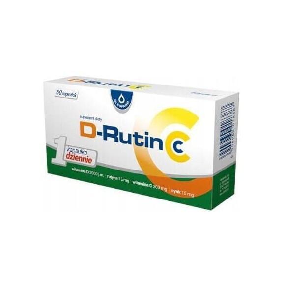 D-Rutin CC, kapsułki, 30 szt. D-Rutin CC, kapsułki, 30 szt. - zdjęcie produktu