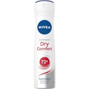 Nivea Dry Comfort, dezodorant w sprayu dla kobiet, 150 ml - zdjęcie produktu