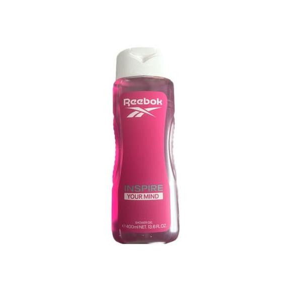Reebok Inspire Your Mind, energetyzujący żel pod prysznic dla kobiet, 400 ml Reebok Inspire Your Mind, energetyzujący żel pod prysznic dla kobiet, 400 ml - zdjęcie produktu
