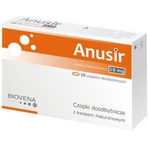 Anusir, czopki doodbytnicze, 10 szt. - zdjęcie produktu