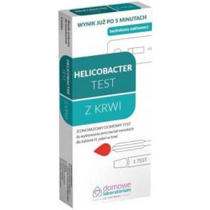 Domowe Laboratorium Helicobacter Test z krwi, test do wykrywania przeciwciał anty Helicobacter pylori, 1 szt. - zdjęcie produktu