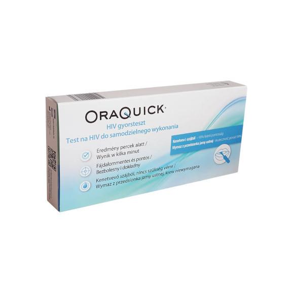 OraQuick, test na obecność wirusa HIV, 1 szt. OraQuick, test na obecność wirusa HIV, 1 szt. - zdjęcie produktu