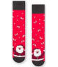 Steven, świąteczne skarpety męskie z mikołajem, czerwone, r. 41-43, 1 para Steven, świąteczne skarpety męskie z mikołajem, czerwone, r. 41-43, 1 para - zdjęcie produktu