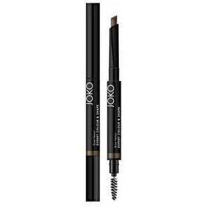 Joko Expert Colour & Shape Brow Pencil, wysuwana kredka do brwi, 03, 5 g - zdjęcie produktu