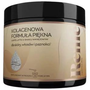 Reme Kolagenowa Formuła Piękna, caffe latte waniliowe, proszek, 150 g - zdjęcie produktu