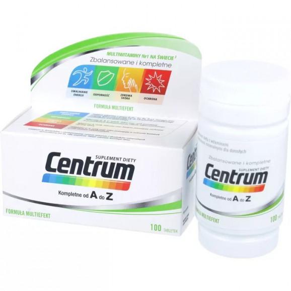 Centrum kompletne od A do Z – suplement diety (100 tabletek) - zdjęcie produktu