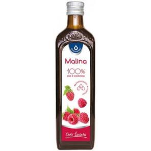 Oleofarm Soki Świata Malina, 100% sok z owoców, 490 ml - zdjęcie produktu
