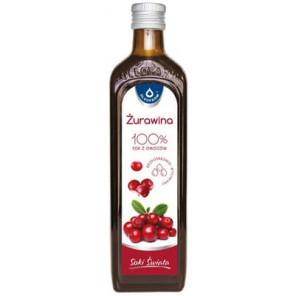 Oleofarm Soki Świata Żurawina, 100% sok z owoców, 490 ml - zdjęcie produktu