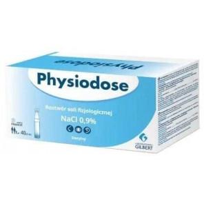 Gilbert Physiodose NaCl 0,9 %, roztwór soli fizjologicznej, 5 ml, ampułki, 40 szt. - zdjęcie produktu