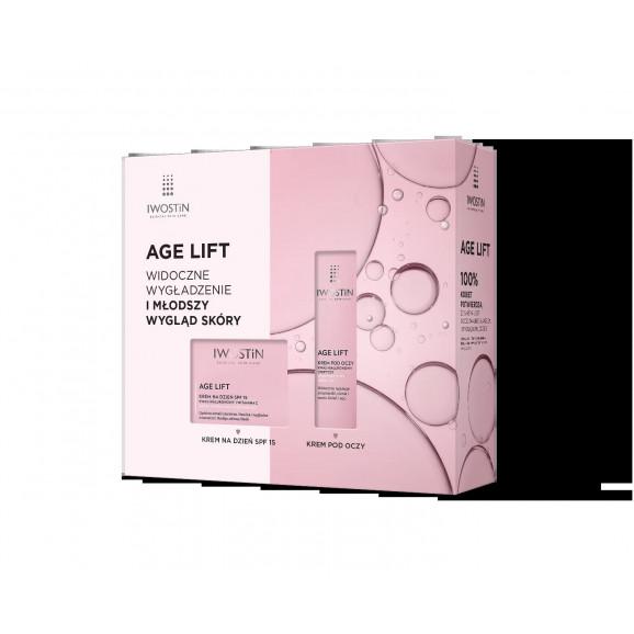 Iwostin Age Lift Krem na dzień SPF 15 + Krem pod oczy – zestaw kosmetyków (50ml + 15ml) Iwostin Age Lift Krem na dzień SPF 15 + Krem pod oczy – zestaw kosmetyków (50ml + 15ml) - zdjęcie produktu