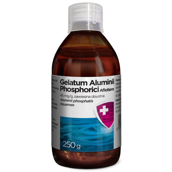 Aflofarm Gelatum Aluminii Phosphorici, zawiesina doustna, 250 g Aflofarm Gelatum Aluminii Phosphorici, zawiesina doustna, 250 g - zdjęcie produktu