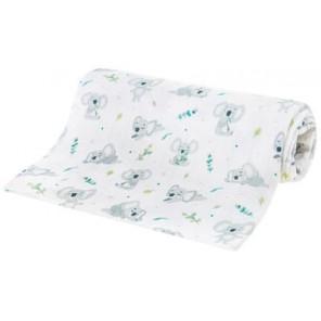 Bocioland, pieluszka bambusowa, 30 cm x 30 cm, koala, 1 szt. - zdjęcie produktu