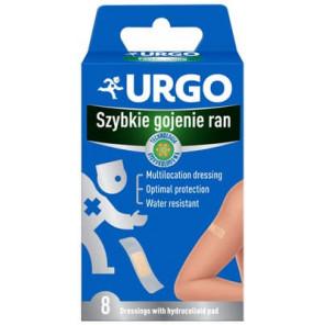 Urgo Szybkie gojenie ran, opatrunek z kompresem hydrokoloidowym, 8 szt. - zdjęcie produktu