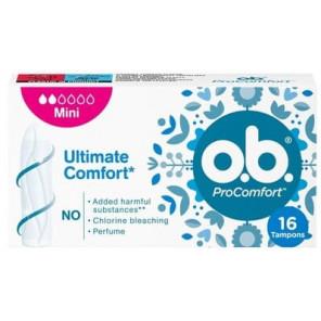 Tampony o.b. ProComfort, Mini, 16 szt. - zdjęcie produktu
