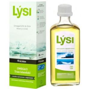 Lysi Tran Islandzki, smak cytrynowo-miętowy, 240 ml - zdjęcie produktu