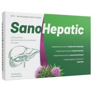 SanoHepatic, tabletki, 60 szt. - zdjęcie produktu