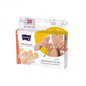 Plastry z opatrunkiem MATOPAT UNIVERSAL 20 sztuk - zdjęcie produktu
