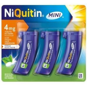Niquitin Mini, 4 mg, tabletki do ssania, 60 szt. - zdjęcie produktu
