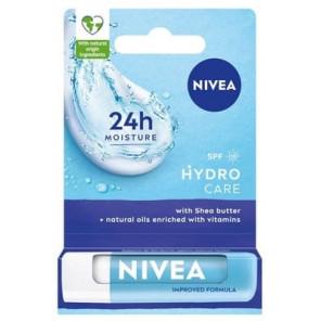 Nivea Hydro Care, pomadka pielęgnująca do ust, SPF 15, 5,5 ml - zdjęcie produktu