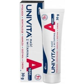 Univita, maść z witaminą A 1800 j.m./g, 30 g - zdjęcie produktu