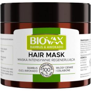 BIOVAX Maseczka Bambus & Olej Avocado 250 ml - zdjęcie produktu
