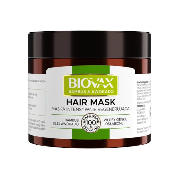 BIOVAX Maseczka Bambus & Olej Avocado 250 ml BIOVAX Maseczka Bambus & Olej Avocado 250 ml - zdjęcie produktu