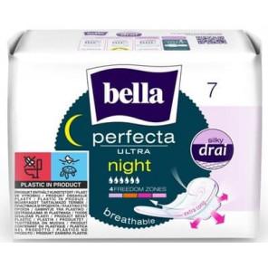 Bella Perfecta Ultra Night, podpaski higieniczne ze skrzydełkami, ekstra długie, 7 szt. - zdjęcie produktu