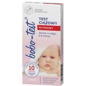 Domowa Diagnostyka Bobo-test, test ciążowy, płytkowy, 1 szt. - zdjęcie produktu