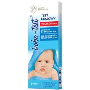 Domowa Diagnostyka Bobo-test, test ciążowy, strumieniowy, 1 szt. - zdjęcie produktu