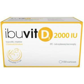 Ibuvit D3 2000 IU, kapsułki miękkie, 150 szt. - zdjęcie produktu