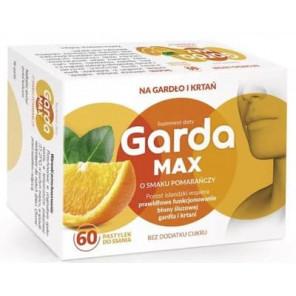Garda Max, smak pomarańczowy, pastylki do ssania, 60 szt. - zdjęcie produktu