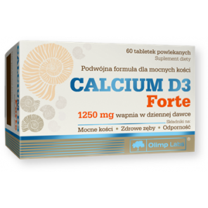 Olimp Calcium D3 Forte, tabletki powlekane, 60 szt. - zdjęcie produktu