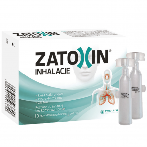 Zatoxin Inhalacje, roztwór do inhalacji, ampułki 3 ml, 10 szt. - zdjęcie produktu
