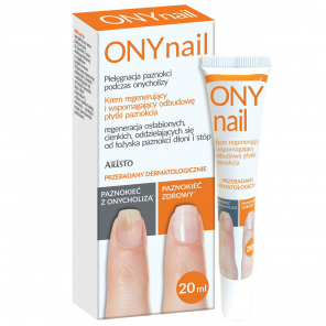 ONYnail, krem regenerujący i wspomagający odbudowę paznokci, 20 ml - zdjęcie produktu