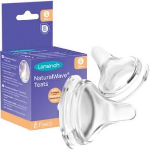Lansinoh, smoczek NaturalWave do butelki, wolny przepływ, 0-3 m, 2 szt. - zdjęcie produktu