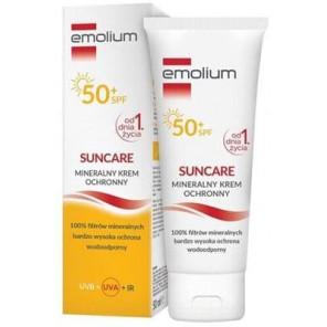 Emolium Suncare, mineralny krem ochronny dla dzieci od 1 dnia życia, SPF 50+, 50 ml - zdjęcie produktu