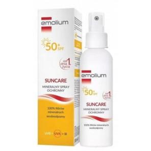 Emolium Suncare, mineralny spray ochronny dla dzieci od 1 dnia życia, SPF 50+, 100 ml - zdjęcie produktu