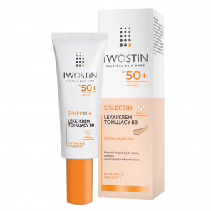 Iwostin Solecrin, lekki krem tonujący BB, SPF 50+, 30 ml - zdjęcie produktu